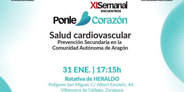 El encuentro Ponle corazón | Zaragoza | 2024 | ‘Salud cardiovascular, prevención secundaria en la Región de Aragón’