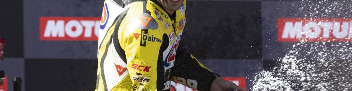 Andrea Iannone tras ganar: «Me he quedado sin gasolina en la recta de atrás»