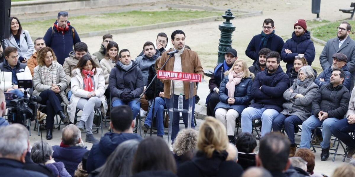 Darío Villagrasa presenta sus credenciales para liderar el PSOE aragonés: «Vengo sin mochilas. Quiero un tiempo nuevo»